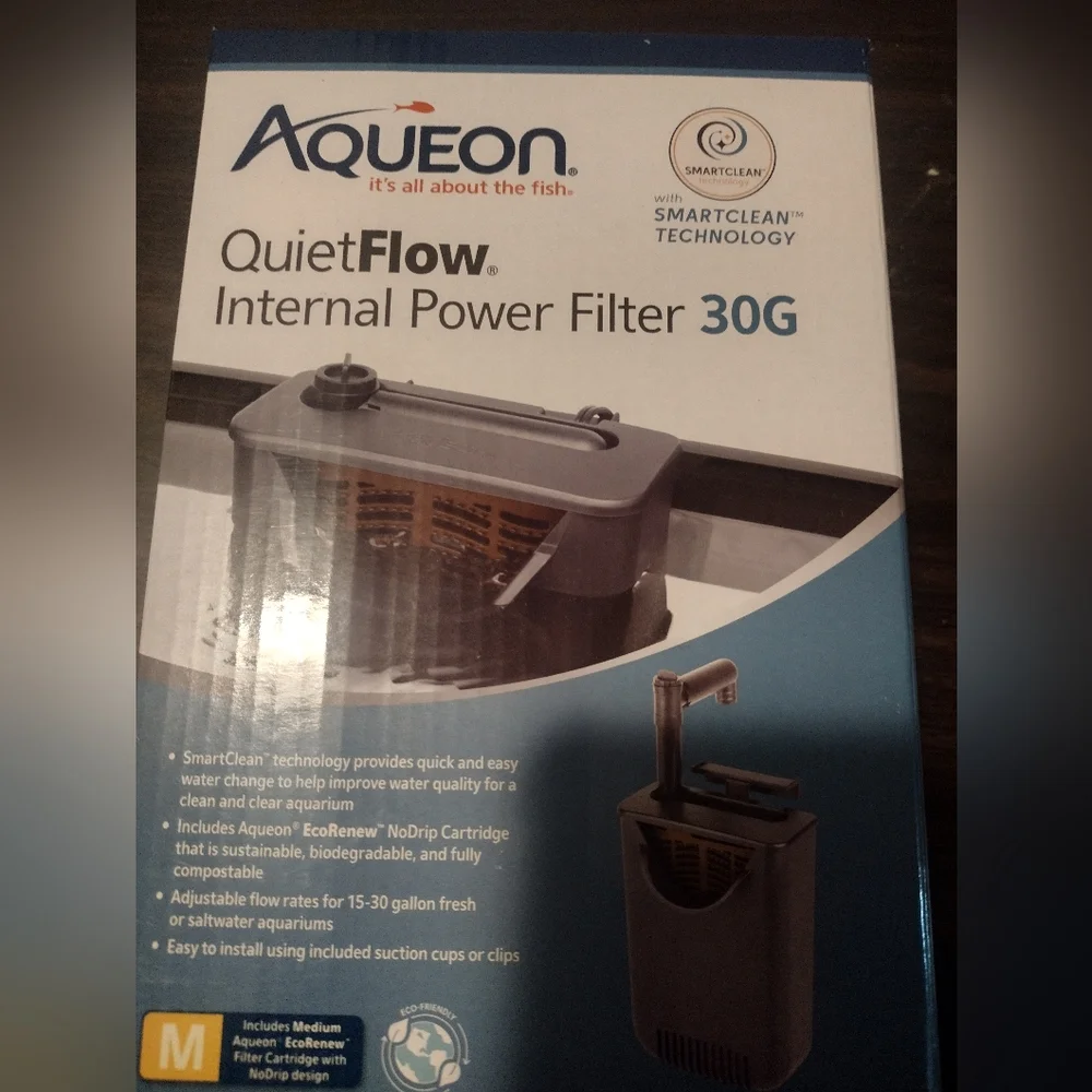 Aqueon Quiet Flow Filters 5g, 15g, & 30g